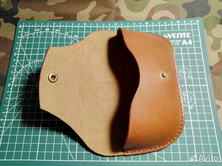 Футляр для очков кожаный