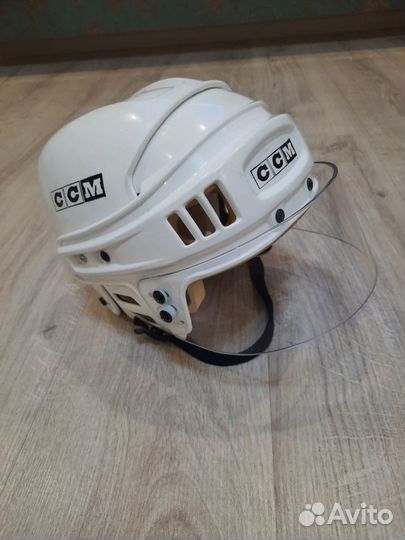 Шлем хоккейный с визором взрослый ccm
