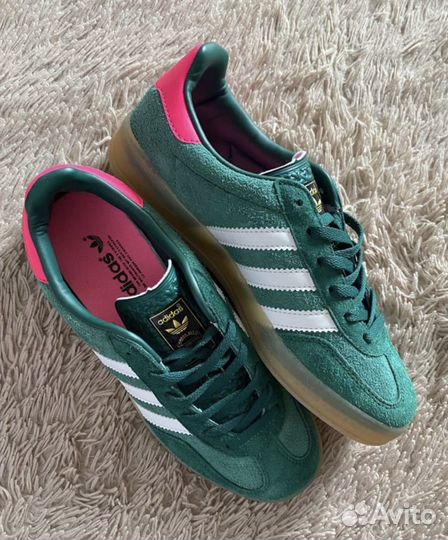 Adidas Gazelle Indoor Green Pink