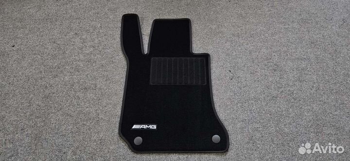 Водительский коврик для Mercedes-Benz w204, чёрн