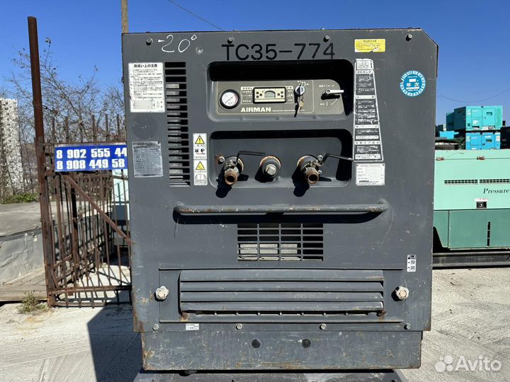 Компрессор Airman PDS130S-2490 С осушителем