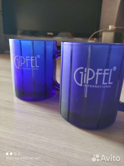 Кружка стеклянная