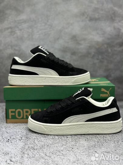 Кроссовки женские puma Suede XL Black