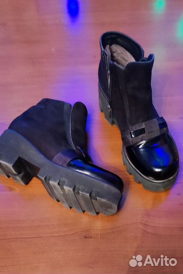 Зимние ботильоны 38