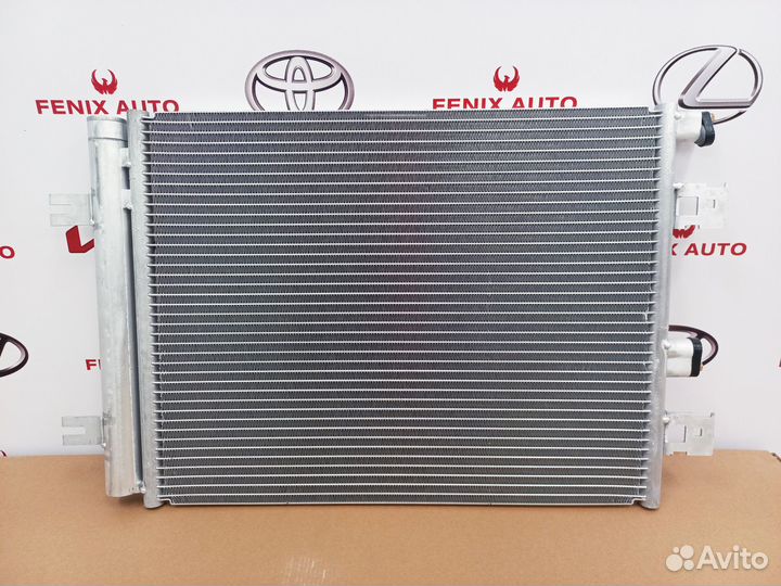 Радиатор кондиционера Лада Largus Renault Logan