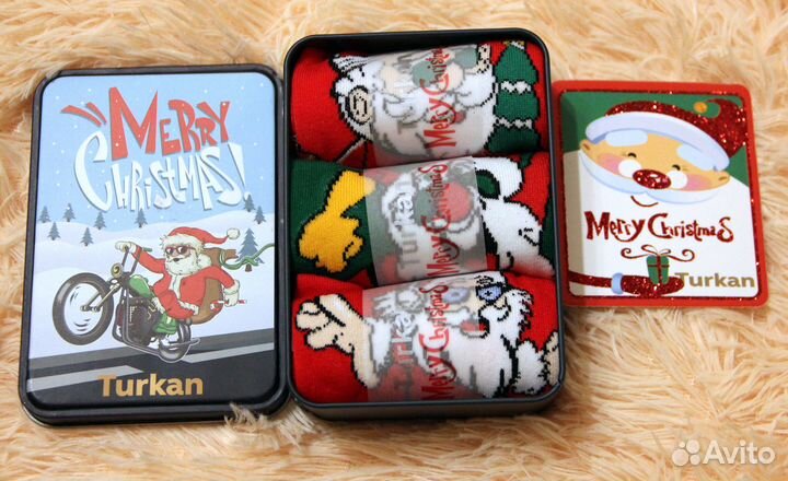Новогодние носки Turkan