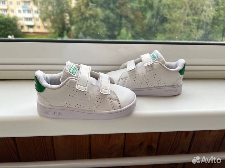 Кеды adidas белые 23 размер