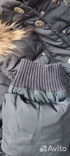 Пальто зимнее пуховое на девочку
