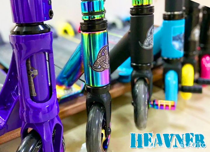 Трюковой самокат новый