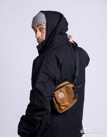 Сумка Carhartt Essentials Bag Deep Brown Оригинал