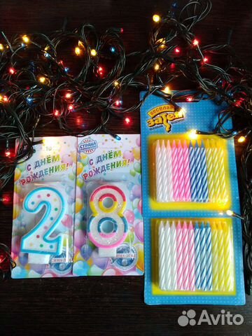 Свечи для торта