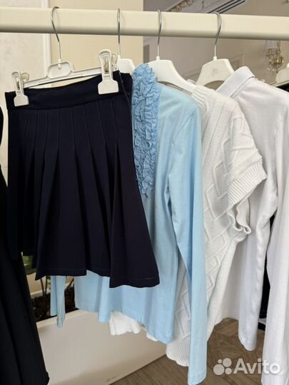 Школьная форма для девочки синяя 134 140