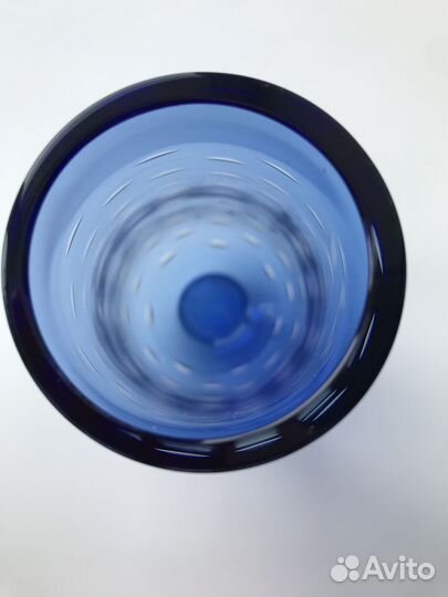 Ваза цветное стекло СССР