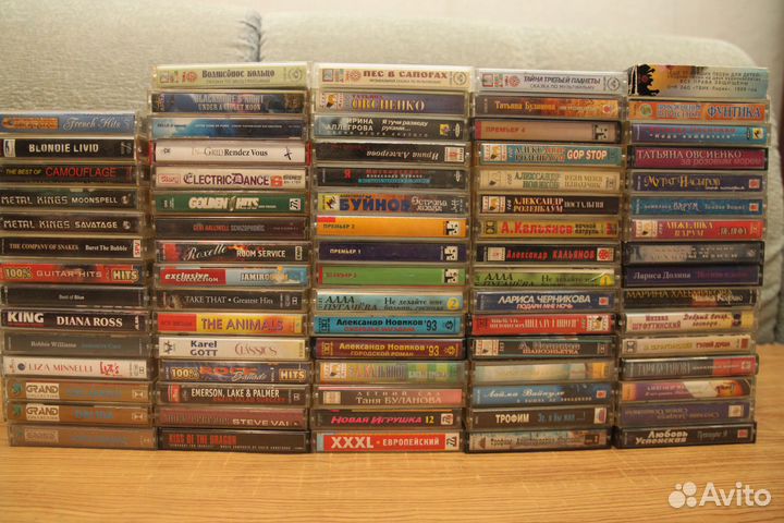 Аудиокассеты 90-х - 2000-х и Audio CD