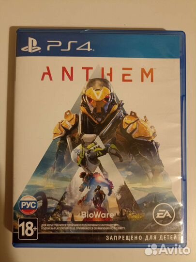 Игры для приставок ps4 Anthem