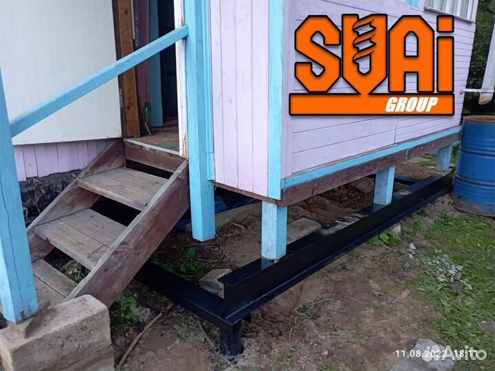 Сваи. Ремонт фундамента