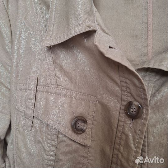 Пиджак жакет лен