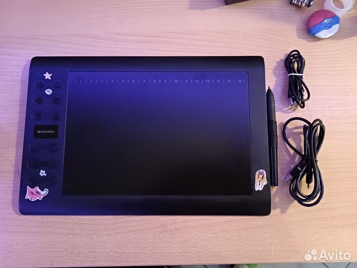 Графический планшет Gaomon m106k