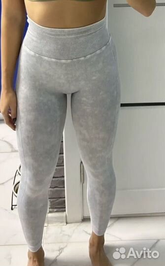 Лосины серые