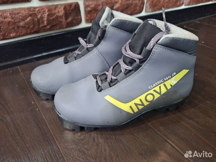 Детские лыжные ботинки 32 размер