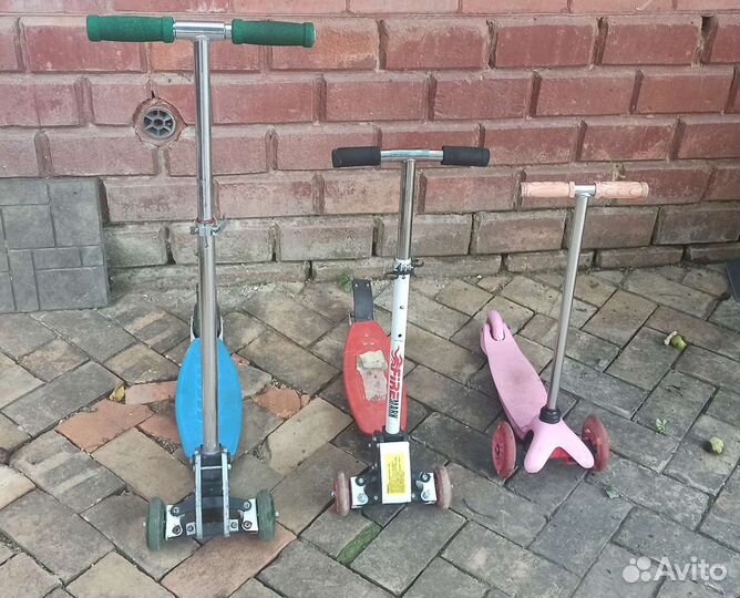 Самокат трехколесный взрослый