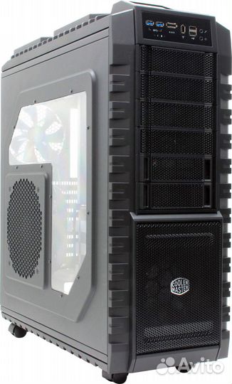 Корпус Bigtower Cooler Master HAF X без бп с окном