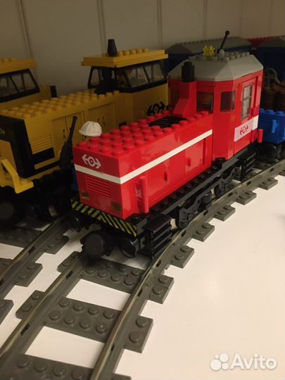 Lego 4563 поезд 9v 1991г