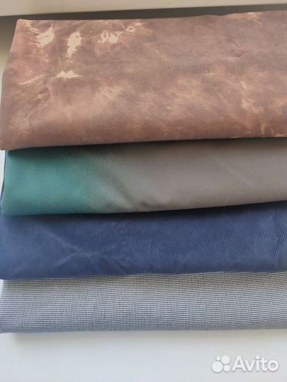 Ткани много