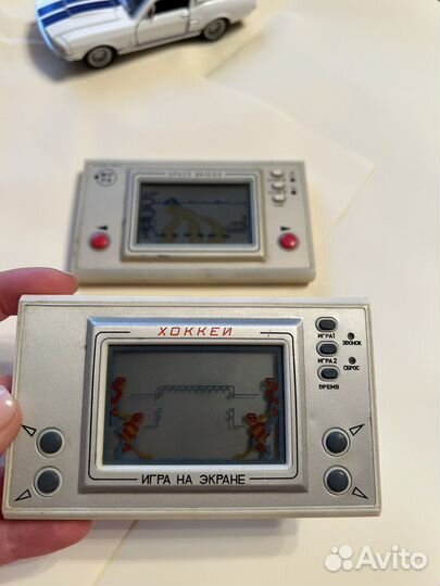 Игра электроника СССР космический мост хоккей