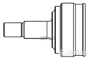 Шрус наружный к-т KIA mentor (FA) 827001 GSP