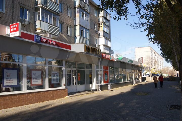 Торговая площадь от 2м² до 30 м²