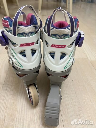 Роликовые коньки детские раздвижные, 26-31