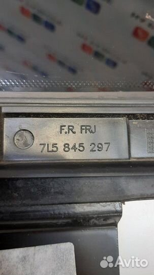 Форточка в крыло задняя левая Porsche Cayenne 955