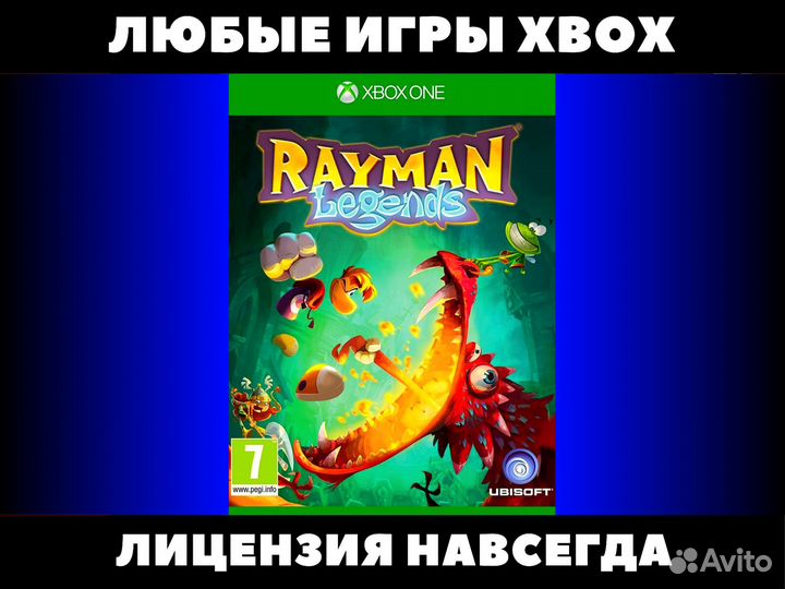 Rayman Legends - Игры Xbox, Райман Легендс