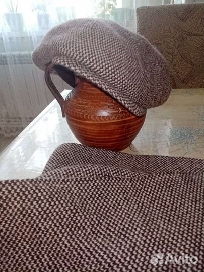 Кепочка и шарфик женская