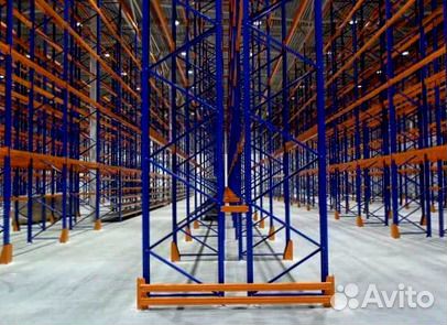 Стеллажи складские паллетные бу