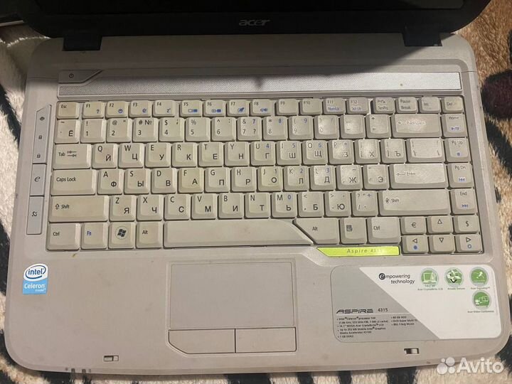 Ноутбук acer