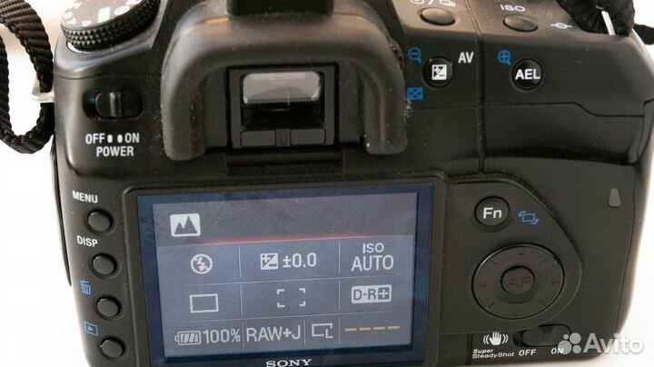 Sony A200 без объектива