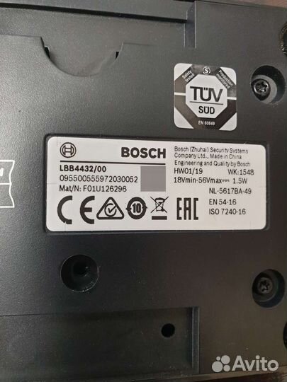 Клавиатура вызывной станции LBB4432/00