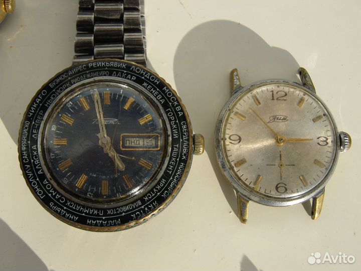 Часы. Будильники. Смарт браслет. СССР + непонятки