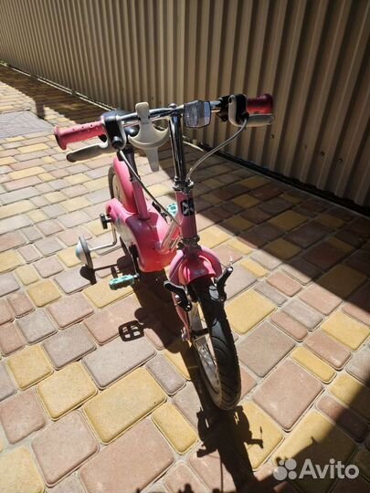 Детский велосипед btwin 14 с защитой цепи