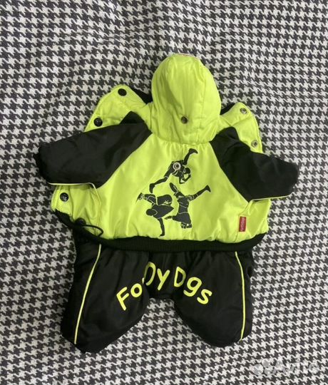 Теплый комбинезон для маленьких собак s
