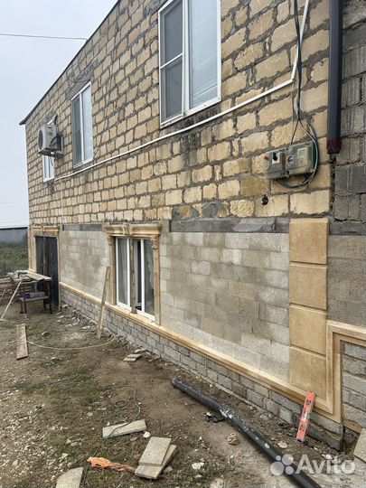 Облицовка дагестанским камнем