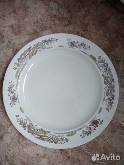 Чайные чашки, блюдо большое, Новое из СССР