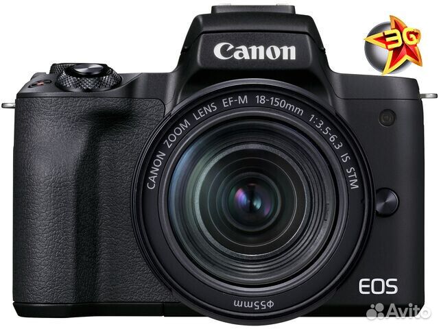 Canon EOS M50 Mark II Kit EF-M 18-150 IS STM Black
