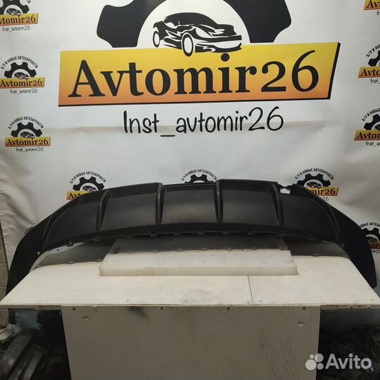 Юбка заднего бампера haval f7