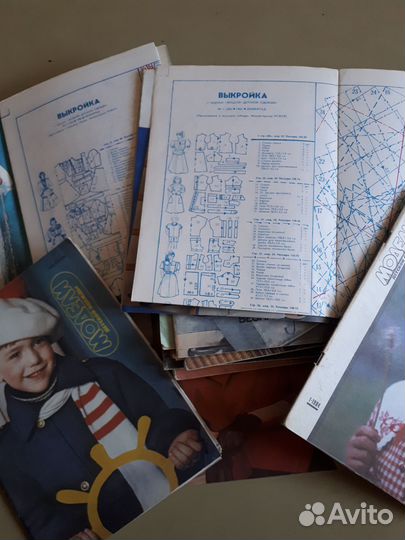 Журналы по шитью и вязанию