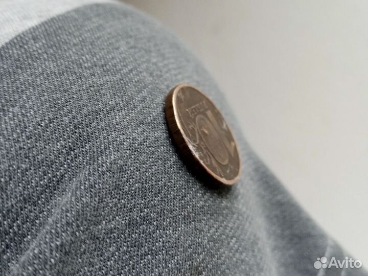 Монета 10 заводской брак