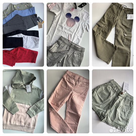 Платья, футболки, леггинсы H&M, Zara, Benetton