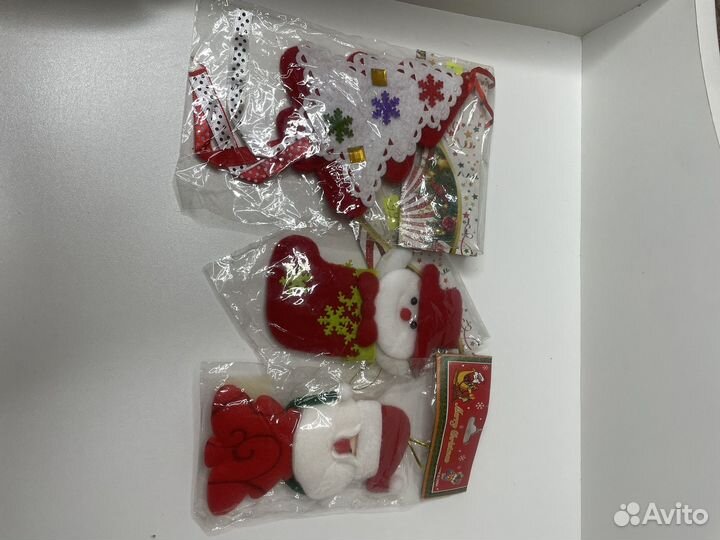 Новогодние украшения разные